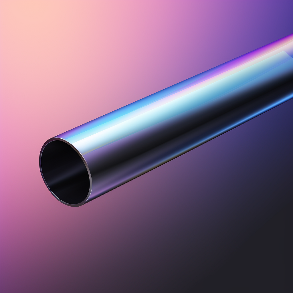 3D Render van Enkelwandige Buis